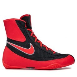 Buty bokserskie Nike. Czarne buty sportowe na co dzień męskie Nike, bez zapięcia. Za 329.99 zł.