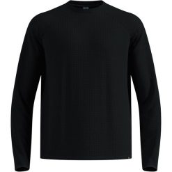 Bluza bez kaptura Odlo Mid Layer CUBIC. Czarne bluzy z kapturem męskie Odlo, l, z dzianiny. Za 269.99 zł.