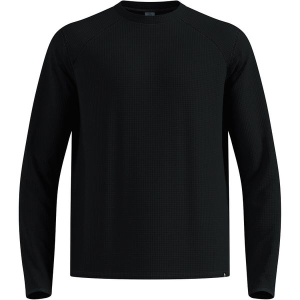 Bluza bez kaptura Odlo Mid Layer CUBIC. Czarne bluzy z kapturem męskie Odlo, l, z dzianiny. Za 269.99 zł.