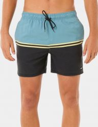 Spodenki surfingowe męskie Rip Curl Combine Volley Niebieski. Niebieskie kąpielówki męskie Rip Curl, m, bez wzorów, z materiału. Za 215.75 zł.