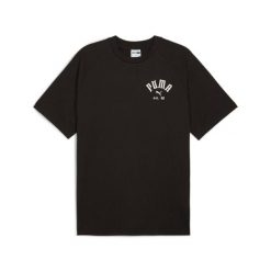 T-shirt casual z nadrukiem Puma Classics Play Loud. Czarne t-shirty męskie Puma, m, bez wzorów, bez kołnierzyka. W wyprzedaży za 102.45 zł.