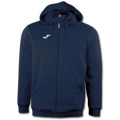 Bluza Kombi Joma Chaqueta Capucha Dorosłych. Niebieskie bluzy sportowe damskie Joma, s, bez wzorów, z materiału, bez ramiączek, długie, z kapturem. Za 186.99 zł.