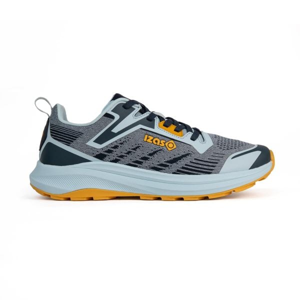 SIROCO M Izas buty wielofunkcyjne męskie. Niebieskie buty trekkingowe męskie IZAS, z materiału, bez zapięcia, trekkingowe. Za 269.52 zł.