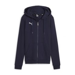 Bluza Rozpinana Damska Team Goal Casuals. Niebieskie bluzy bez kaptura damskie Puma. Za 300.53 zł.