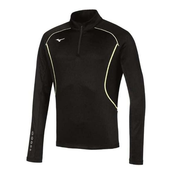 Bluza Premium Mizuno JPN warmer. Czarne bluzy bez kaptura męskie Mizuno. W wyprzedaży za 207.95 zł.
