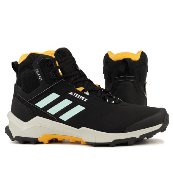 Buty męskie trekingowe wodoodporne Adidas TERREX AX4 MID BETA. Czarne buty trekkingowe męskie Adidas, na jesień, z materiału, przed kolano, bez zapięcia, outdoorowe, adidas terrex. Za 498.00 zł.