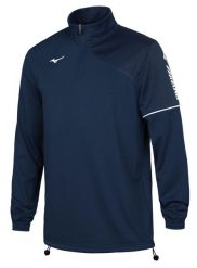 Bluza Mizuno Team sendai. Niebieskie bluzy z kapturem męskie Mizuno, m, z materiału. Za 195.50 zł.