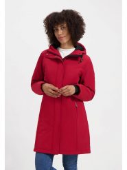 TRAVELIN' Parka "Enrike" w kolorze czerwonym rozmiar: 3XL. Czerwone parki damskie Travelin', s, bez wzorów. Za 434.99 zł.