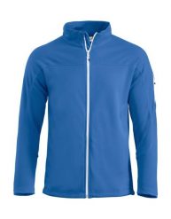 Clique Ducan kurtka unisex z suwakiem, poliester szczotkowany – royal blue. Niebieskie kurtki męskie CLIQUE, xs, bez wzorów, z poliesteru, bez kaptura. Za 240.14 zł.