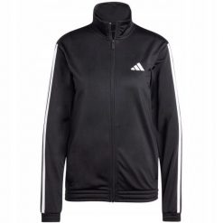 Bluza Damska adidas Rozsuwana Sportowa Treningowa Essentials roz. L. Czarne bluzy bez kaptura damskie Adidas, l, bez wzorów, bez ramiączek, bez kaptura. Za 191.00 zł.