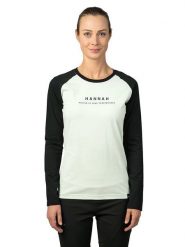 Hannah Koszulka w kolorze czarno-białym rozmiar: 42. Białe bluzki damskie Hannah, bez wzorów, bez kołnierzyka, bez ramiączek. Za 150.45 zł.