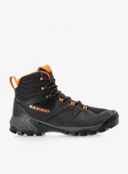 Buty trekkingowe męskie Mammut Sapuen High GTX. Szare buty trekkingowe męskie Mammut, z gore-texu, bez zapięcia, trekkingowe, gore-tex. Za 823.70 zł.