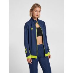 Damska kurtka zapinana na zamek Hummel hmlLEAD poly. Niebieskie kurtki damskie HUMMEL, xl, bez wzorów, bez kaptura. W wyprzedaży za 170.00 zł.