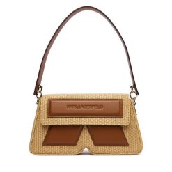 Torebka KARL LAGERFELD. Brązowe torebki klasyczne damskie Karl Lagerfeld, bez wzorów, bez dodatków. Za 1,399.00 zł.