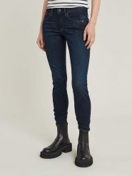 G-Star Dżinsy - Skinny fit - w kolorze granatowym rozmiar: W27/L34. Niebieskie jeansy damskie G-Star. Za 236.05 zł.