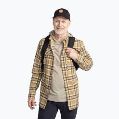 Koszula męska Pinewood Abisko Hiking Flanell. Żółte koszule męskie Pinewood, m, bez wzorów, bez kołnierzyka, bez ramiączek. Za 279.99 zł.