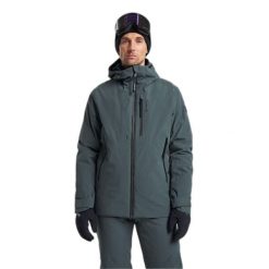 Kurtka narciarska Tenson Prime Pro. Zielone kurtki męskie Tenson, m, bez wzorów, z lycry, klasyczne, bez kaptura. Za 1,593.99 zł.