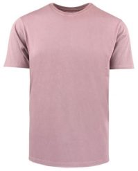 Męski T-Shirt -Brave Soul- Delikatny Efekt Sprania Tkaniny - Róż. Czerwone t-shirty męskie Brave Soul, na lato, l, bez wzorów, z bawełny, bez kołnierzyka. Za 59.00 zł.