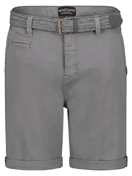 Eight2Nine Bermudy w kolorze szarym rozmiar: W32. Szare szorty męskie Eight2Nine, bez wzorów, z bawełny. Za 95.69 zł.
