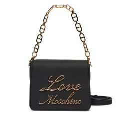 Torebka LOVE MOSCHINO. Czarne torebki klasyczne damskie Love Moschino, bez wzorów, bez dodatków. Za 539.99 zł.