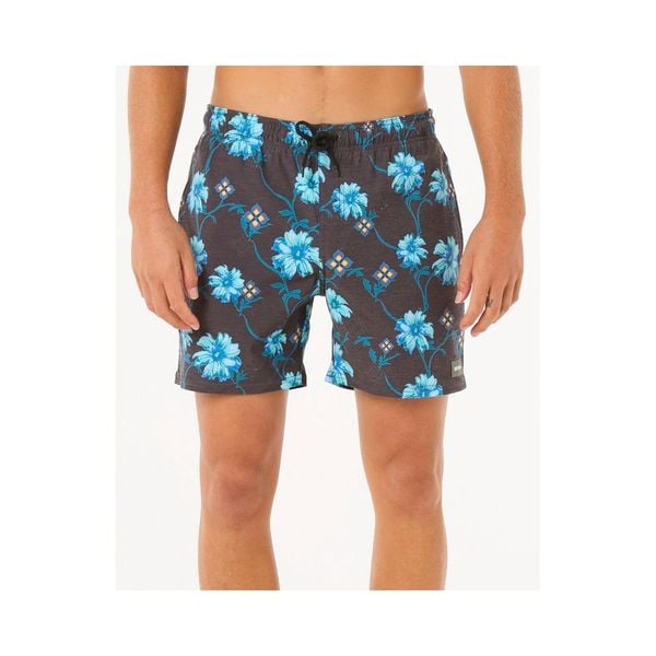 Spodenki surfingowe męskie Rip Curl Surf Revival Floral Volley Czarny. Czarne kąpielówki męskie Rip Curl, m, bez wzorów. Za 139.00 zł.