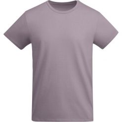 Męska Koszulka Breda Plain T-shirt. Fioletowe t-shirty męskie ROLY, m, bez wzorów, bez kołnierzyka. Za 42.99 zł.