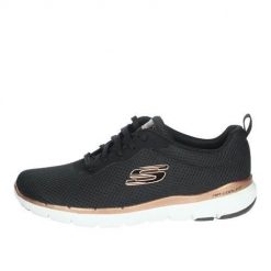 Buty do chodzenia damskie Skechers Flex Appeal 30. Białe obuwie treningowe damskie Skechers, na fitness i siłownię. Za 365.00 zł.