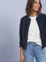Street One bluza z kapturem Kobiety Modal niebieski, 42. Niebieskie bluzy z kapturem damskie Street One. Za 299.95 zł.