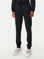 Armani Exchange Spodnie dresowe 8NYPLG YJE5Z 1200 Czarny Regular Fit. Czarne spodnie dresowe damskie Armani Exchange, xs, bez wzorów, z dresówki. Za 279.99 zł.