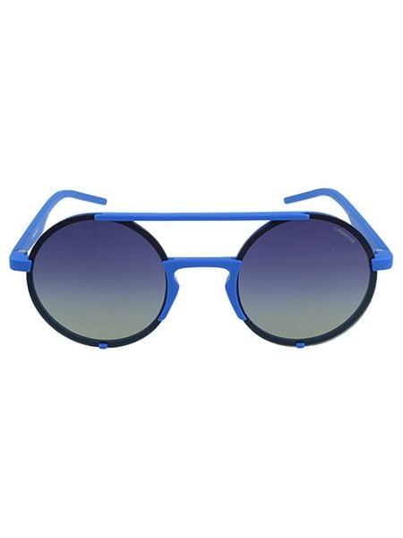 Polaroid Męskie okulary przeciwsłoneczne w kolorze niebieskim rozmiar: 50. Niebieskie okulary przeciwsłoneczne męskie Polaroid, z tworzywa sztucznego. Za 81.45 zł.