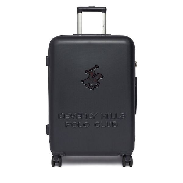 Walizka średnia Beverly Hills Polo Club. Niebieskie walizki Beverly Hills Polo Club, bez wzorów, średnie. Za 359.99 zł.
