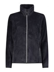 CMP Kurtka polarowa w kolorze czarnym rozmiar: 50. Czarne kurtki damskie CMP, bez wzorów, z materiału, bez kaptura. Za 157.35 zł.