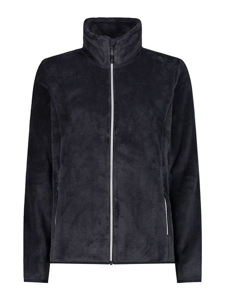 CMP Kurtka polarowa w kolorze czarnym rozmiar: 50. Czarne kurtki damskie CMP, bez wzorów, z materiału, bez kaptura. Za 157.35 zł.