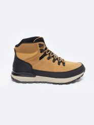 Buty męskie trekkingowe ze skóry naturalnej brązowe OO174504 802. Brązowe buty trekkingowe męskie Big Star, ze skóry, bez zapięcia, trekkingowe. W wyprzedaży za 209.99 zł.