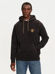 Timberland Bluza TB0A6VEA0011 Czarny Regular Fit. Czarne bluzy bez kaptura męskie Timberland, m, z bawełny. Za 379.99 zł.