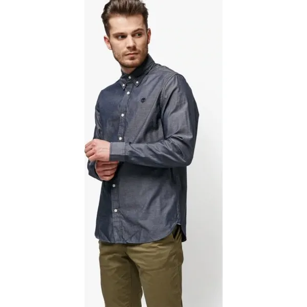 Timberland Koszula Ls Wellfleet Solid Oxford , niebieski, rozmiar XXL. Niebieskie koszule męskie Timberland, m, z aplikacjami, z bawełny, bez kołnierzyka, bez ramiączek. W wyprzedaży za 175.99 zł.