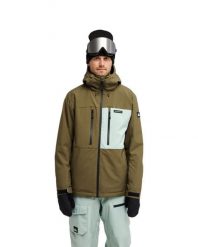 Kurtka śniegowa techniczna dla Mężczyzn SYCAMORE 20K Zielony. Zielone kurtki narciarskie i snowboardowe damskie Quiksilver, l, bez wzorów, z materiału, bez kaptura, snowboardowy. Za 1,079.99 zł.