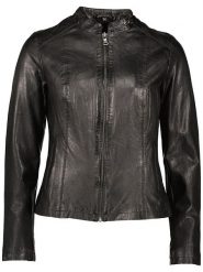 7eleven Skórzana kurtka "Leika" w kolorze czarnym rozmiar: 46. Czarne kurtki damskie 7eleven, bez wzorów, ze skóry, bez kaptura. Za 479.76 zł.