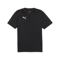 Koszulka Puma. Czarne t-shirty sportowe męskie Puma, l, bez ramiączek, do piłki nożnej. Za 169.50 zł.