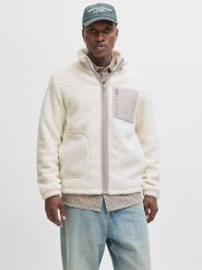 Jack & Jones Kurtka pluszowa w kolorze kremowym rozmiar: XL. Brązowe kurtki męskie Jack & Jones, xl, bez wzorów, bez kaptura. Za 184.89 zł.