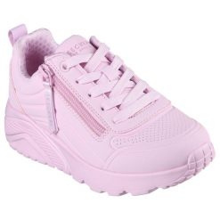 Tenisówki Skechers Model Uno Lite - Easy Zip Kolor Rose. Czerwone trampki i tenisówki damskie Skechers, bez wzorów, z materiału. Za 199.99 zł.