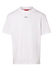 HUGO T-shirt Mężczyźni Bawełna biały, M. Białe t-shirty męskie Hugo, m, bez wzorów, z bawełny, bez kołnierzyka. Za 249.95 zł.