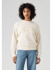 Levi's Bluza w kolorze kremowym rozmiar: M. Brązowe bluzy bez kaptura damskie Levi's, m, z bawełny. Za 218.05 zł.