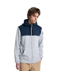 Bluza na zamek dla Mężczyzn KELLER BLOCK ZIP Czarny. Niebieskie bluzy z kapturem męskie Quiksilver, m, z materiału. Za 369.99 zł.