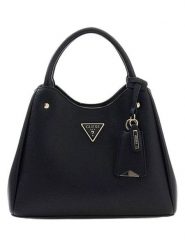 Guess Torebka w kolorze czarnym - 29 x 21 x 14 cm rozmiar: onesize. Czarne torebki klasyczne damskie Guess, z aplikacjami, z materiału, bez dodatków. Za 404.99 zł.