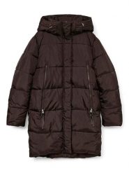 Vero Moda Kurtka pikowana w kolorze brązowym rozmiar: M. Brązowe kurtki damskie Vero Moda, m, bez wzorów, z puchu, bez kaptura. Za 183.15 zł.