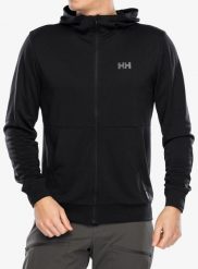 Bluza z kapturem męska Helly Hansen HH Lifa Tech Lite Zip Hoodie. Czarne bluzy z kapturem męskie Helly Hansen, m, z materiału. Za 402.50 zł.