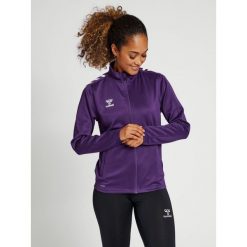 Bluza sportowa damska Hummel half zip Core XK. Białe bluzy bez kaptura damskie HUMMEL, xs, z dresówki. Za 202.15 zł.