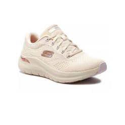 Tenisówki Skechers Model Arch Fit 2.0 Kolor Beżowy. Białe trampki i tenisówki damskie Skechers, bez wzorów, z tkaniny. Za 349.99 zł.