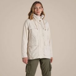 Damska bluza z kapturem full zip Craghoppers NosiLife Adventure II. Brązowe bluzy z kapturem damskie CRAGHOPPERS, z materiału. Za 660.95 zł.